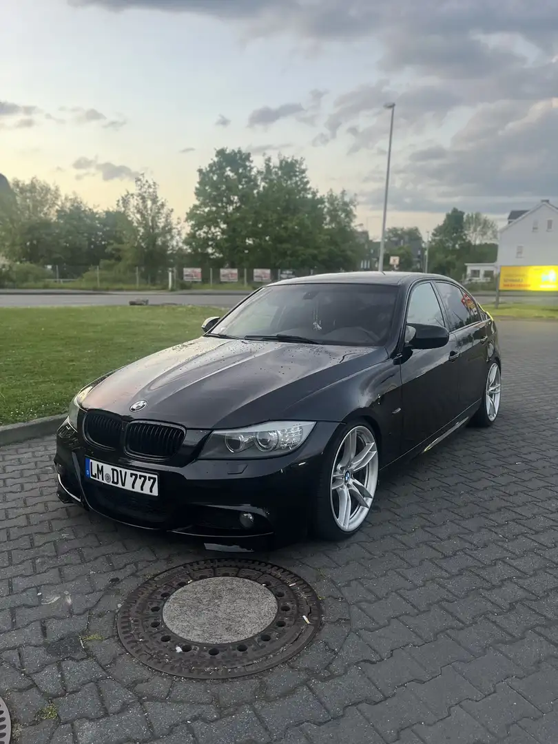 BMW 320 320d/ M Packet von Werk/ Austausch Motor 180000!!! Siyah - 1