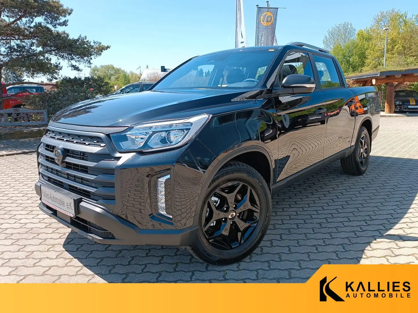 SsangYong Musso Musso 2.2d 202PS AT 4x4 LEDER+XENON+SD+DIF Black - 1
