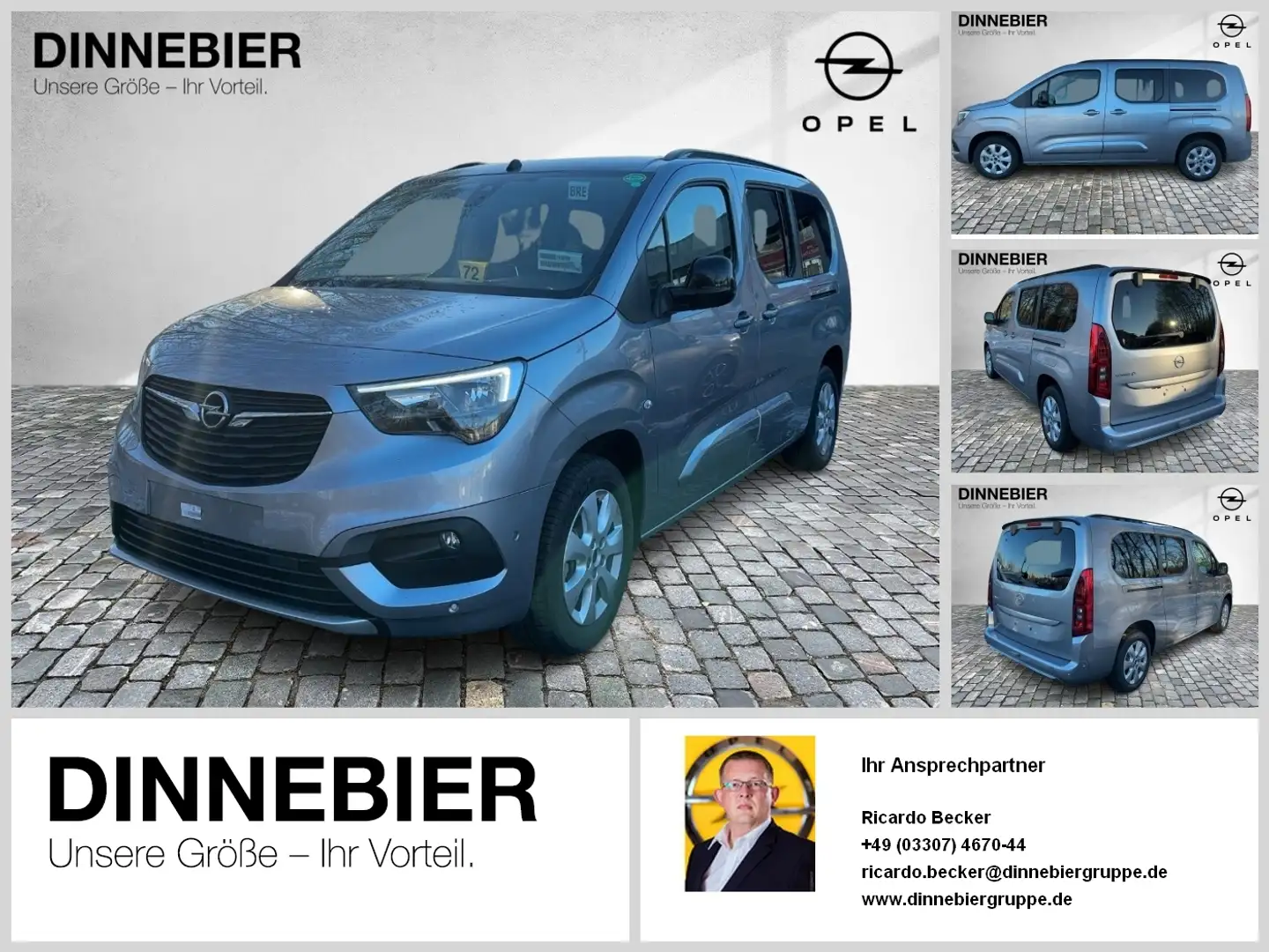 Opel Combo Life XL - Ultimate 7-Sitze_FLA ParkAss. Grijs - 1