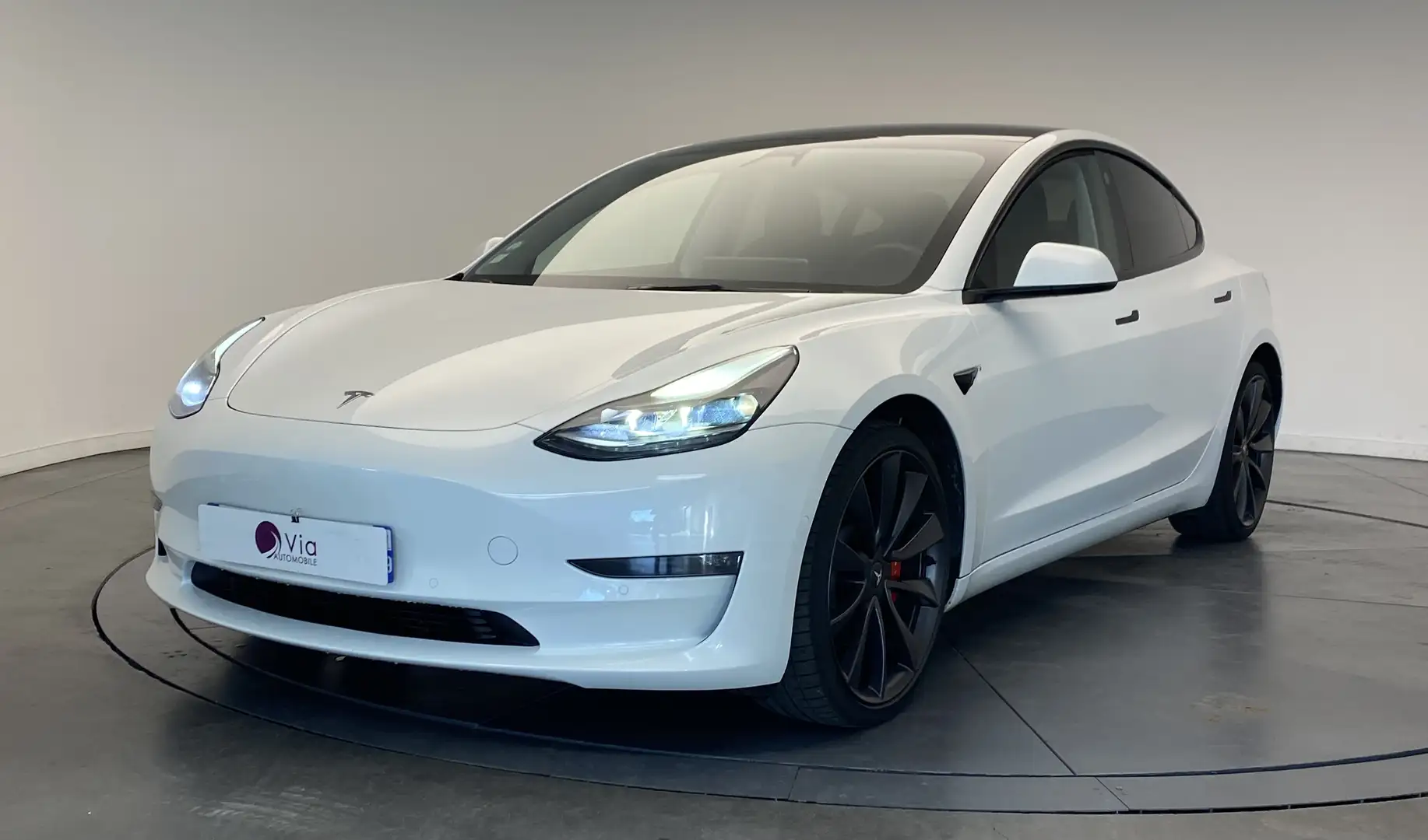 Tesla Model 3 Performance 79kwh - Batterie Neuve - 79 kwh Blanc - 1