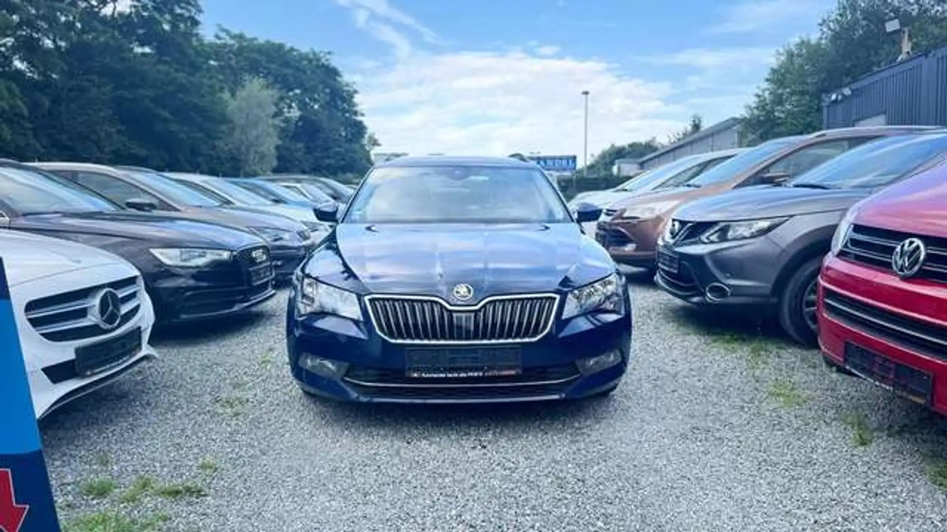 Skoda Superb Combi Ambition Azul - 2