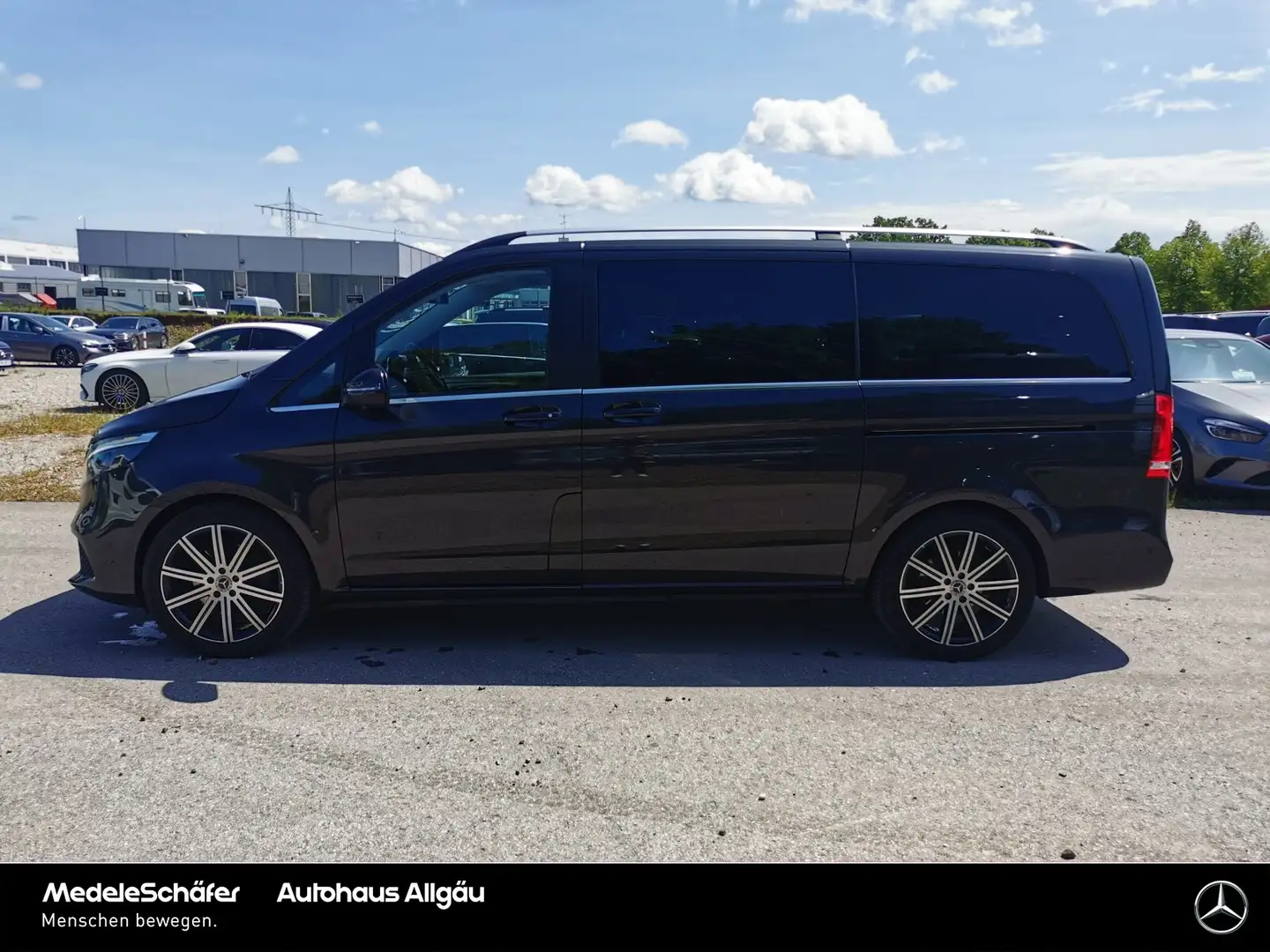 Mercedes-Benz V 300 V 300 d AVANTGARDE EDITION L EL SITZE AHK 2,5TO Gris - 2