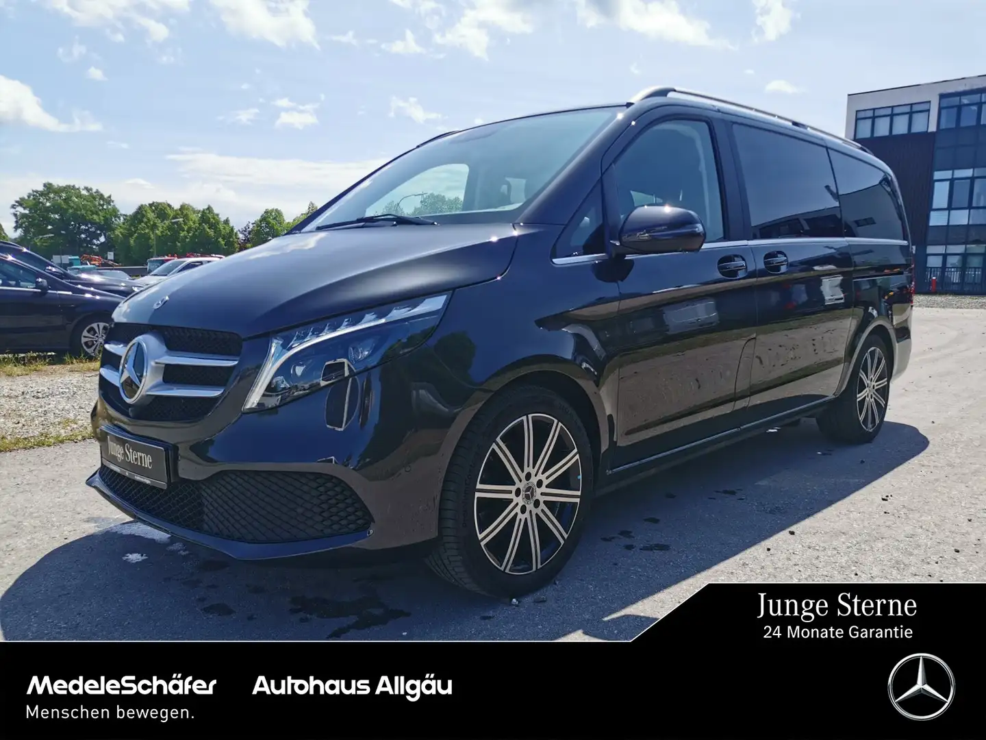 Mercedes-Benz V 300 V 300 d AVANTGARDE EDITION L EL SITZE AHK 2,5TO Gris - 1