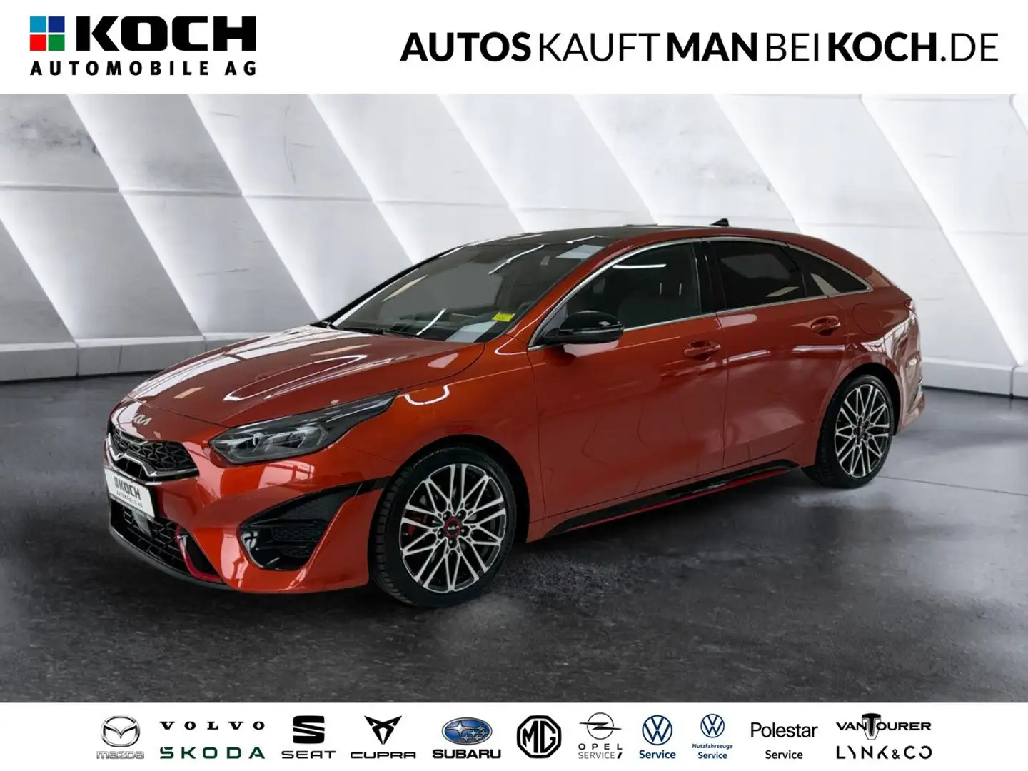 Kia ProCeed / pro_cee'd ProCeed GT LED JBL NAVI ALCANTARA SH ACC PANO Orange - 1
