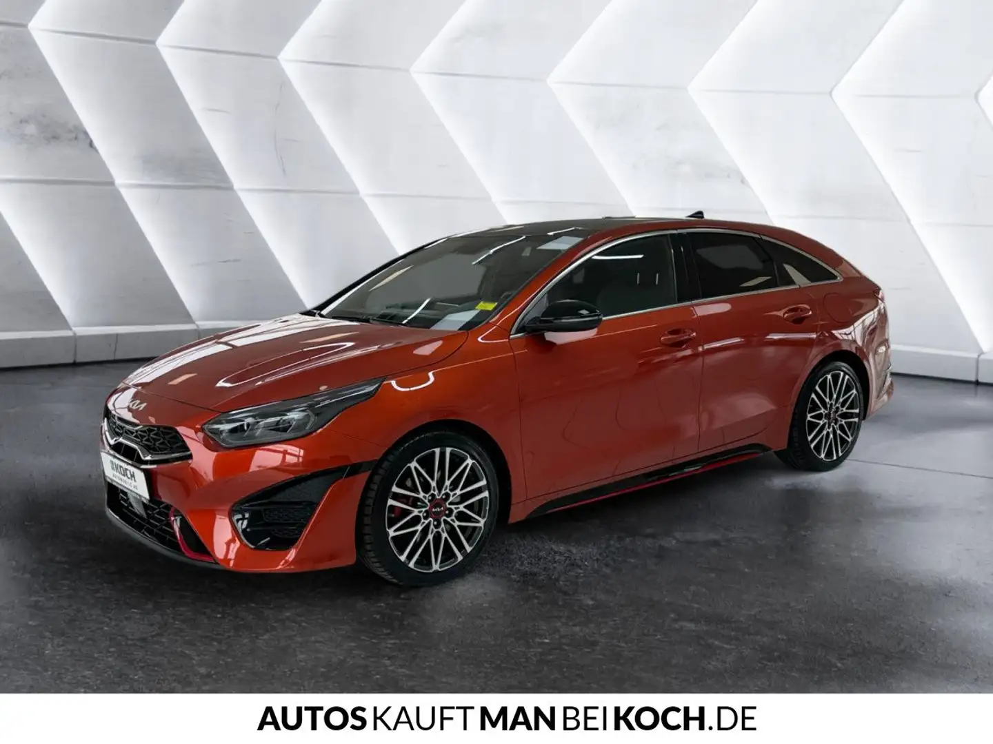 Kia ProCeed / pro_cee'd ProCeed GT LED JBL NAVI ALCANTARA SH ACC PANO Orange - 2