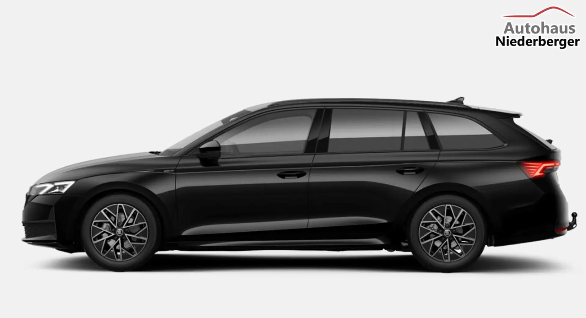 Skoda Octavia Combi Sportline TDI DSG Sportl Matrix AHK Nav A... Schwarz - 2