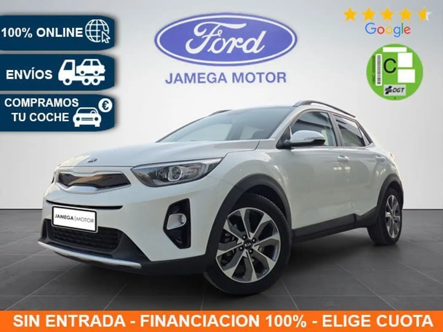 Kia Stonic 1.0 T-GDi Eco-Dynamic Drive 120 Blanc - 1