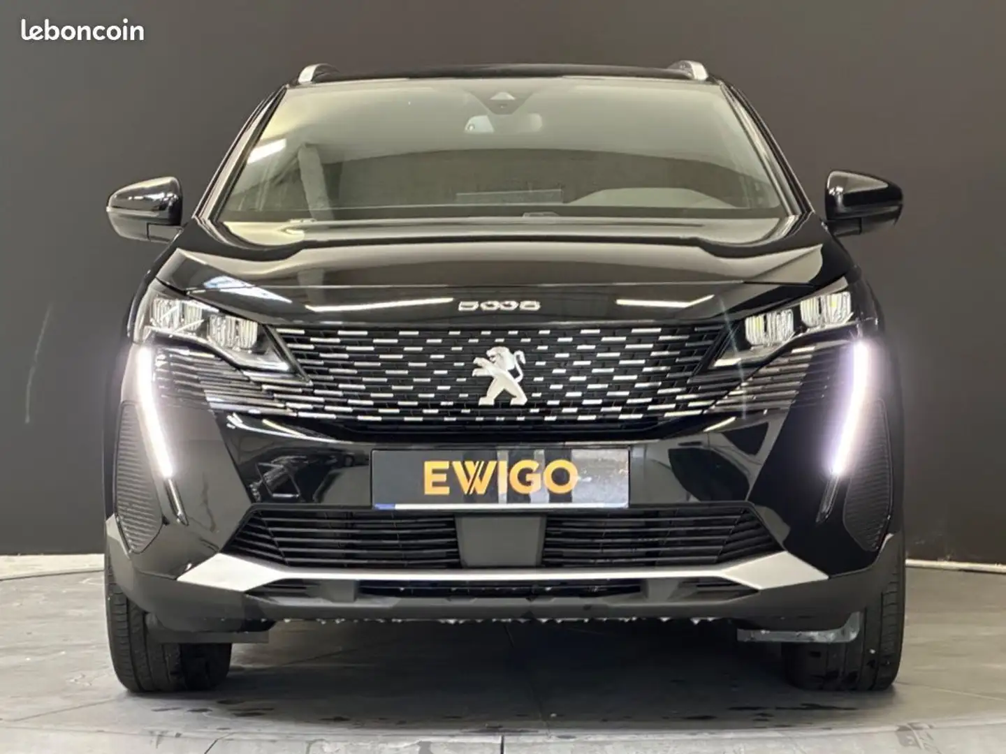 Peugeot 5008 7 places 1.5 bluehdi 130ch eat8 allure pack tva récupérable Noir - 2