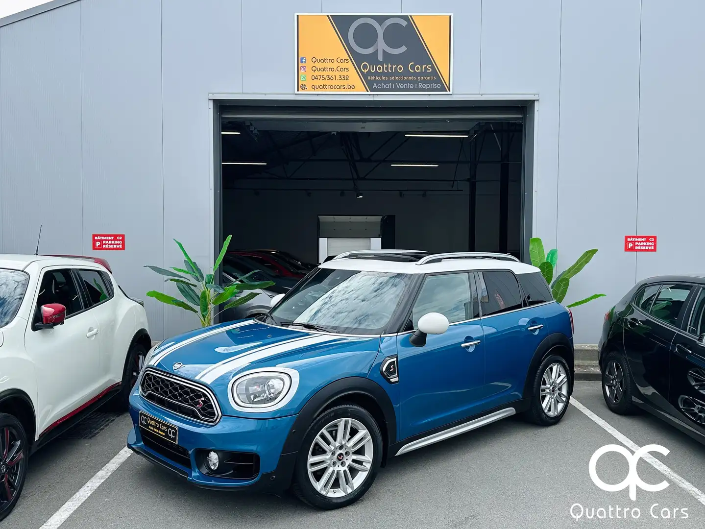 MINI Cooper Countryman 1.5A Boite auto - Super look - Toit ouvrant - Gps Bleu - 1