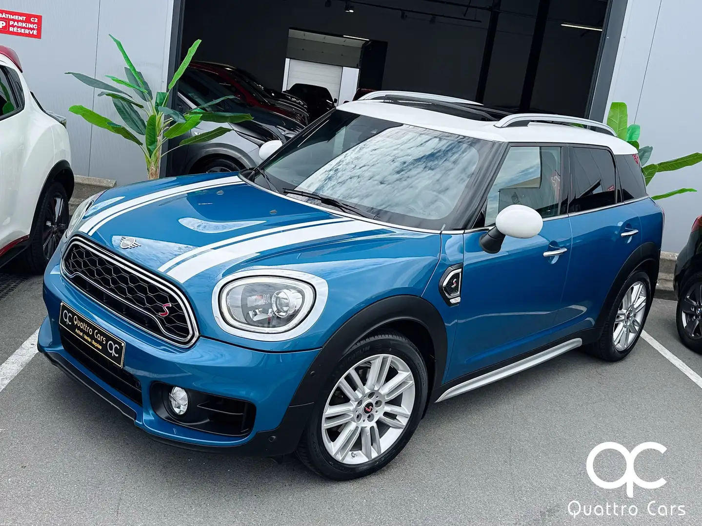 MINI Cooper Countryman 1.5A Boite auto - Super look - Toit ouvrant - Gps Bleu - 2