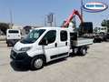 Fiat Ducato Maxi 130 MTJ Doppia Cabina cassone + gru Blanc - thumbnail 2