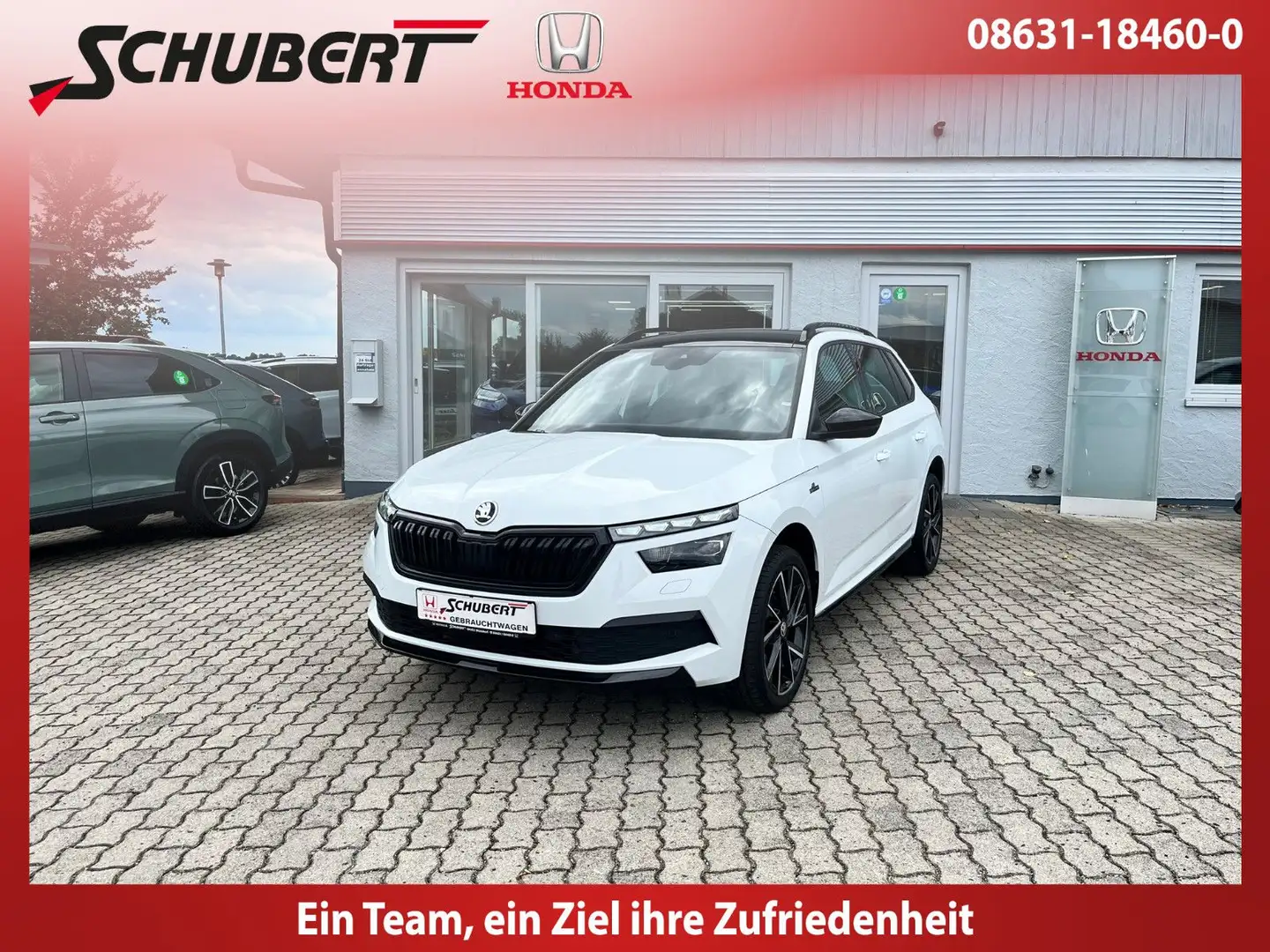 Skoda Kamiq 1.0 TSI 85kW MONTE CARLO Blanco - 1