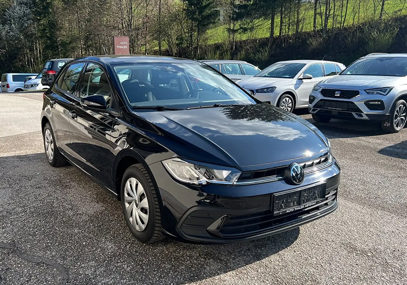 Volkswagen Polo 1,0 Comfortline Schwarz - 2