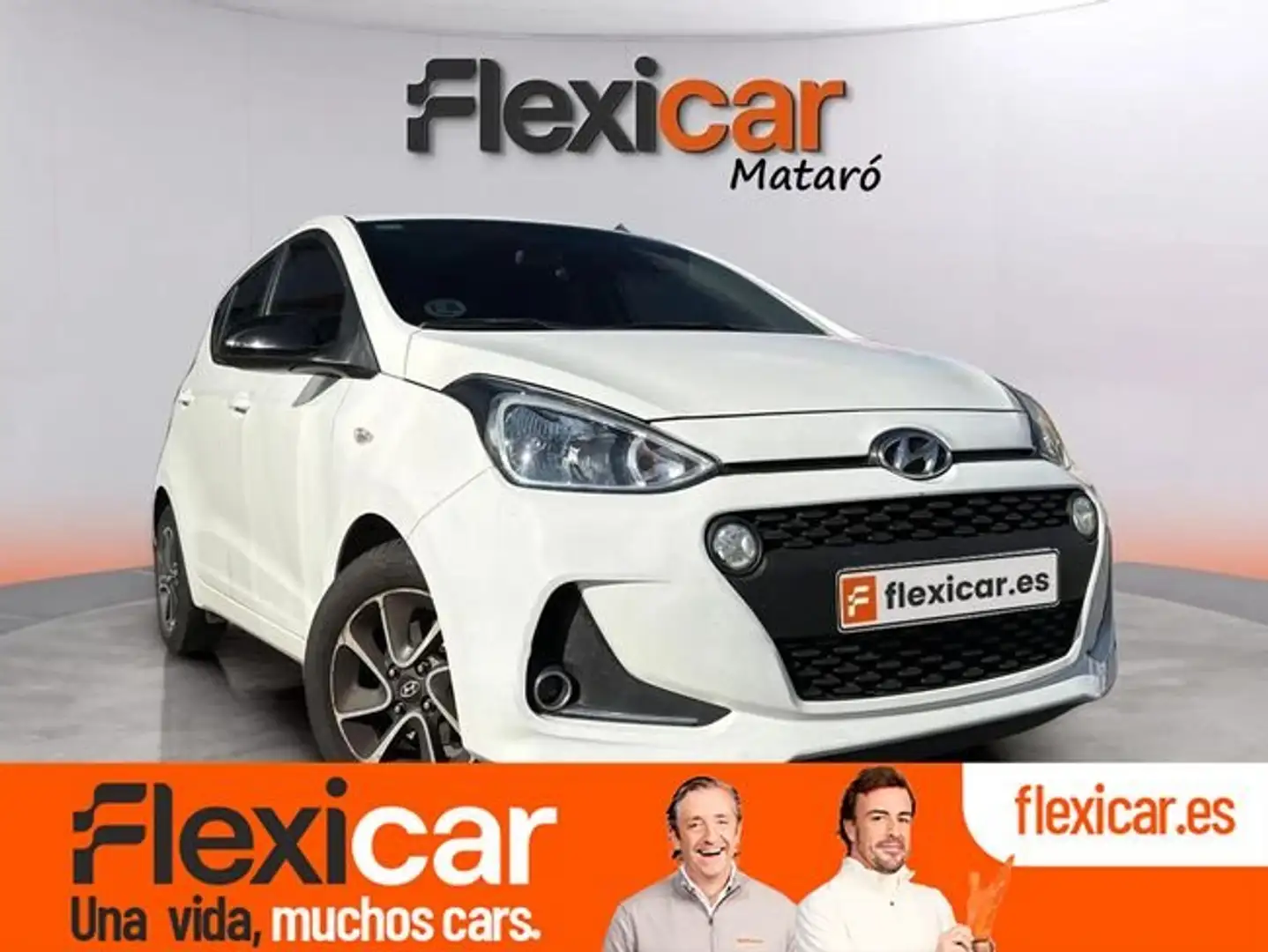Hyundai i10 1.2 MPI Tecno 2C Aut. Blanco - 1
