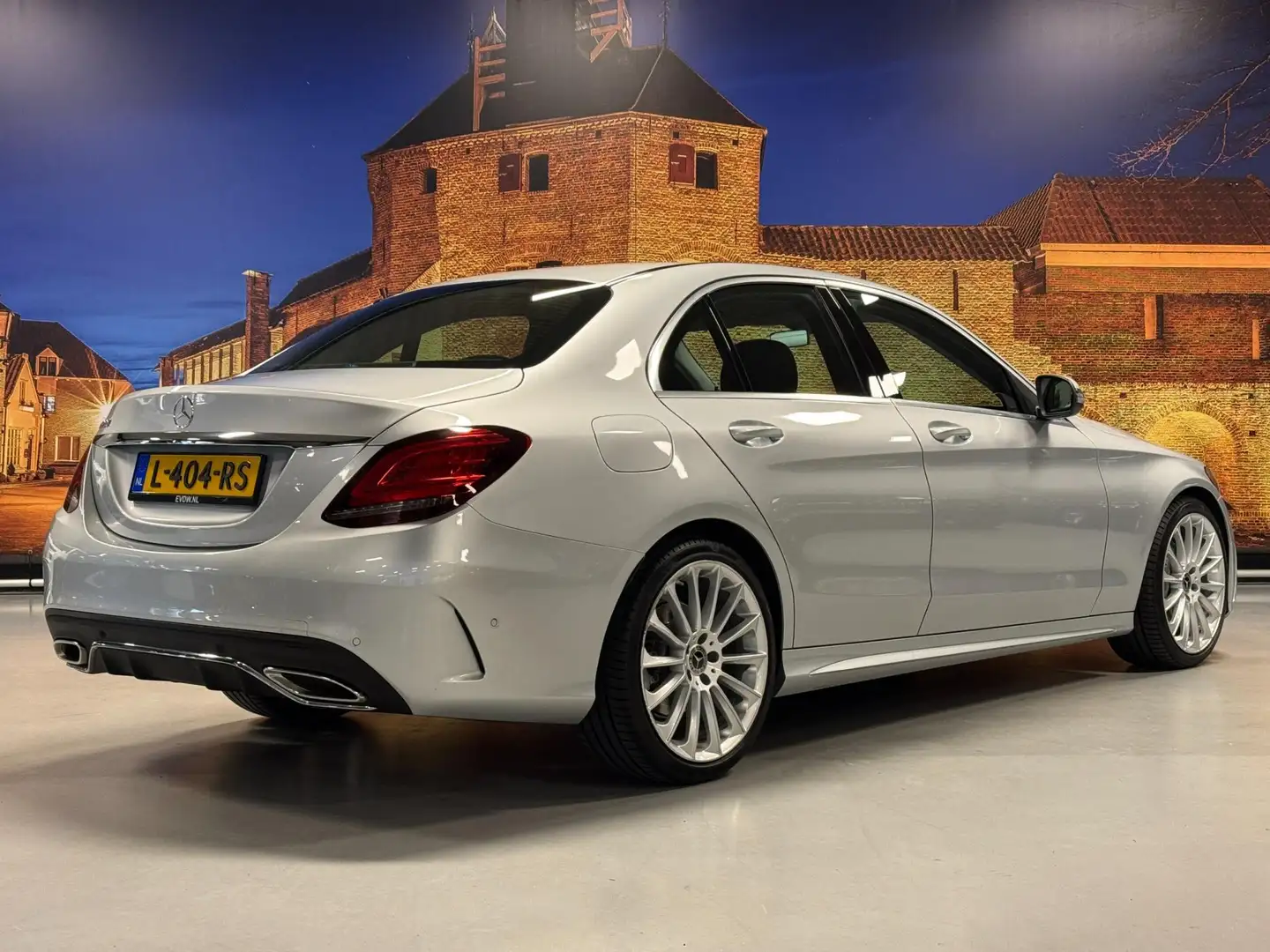 Mercedes-Benz C 200 Premium AMG Automaat LED Carplay Grigio - 2