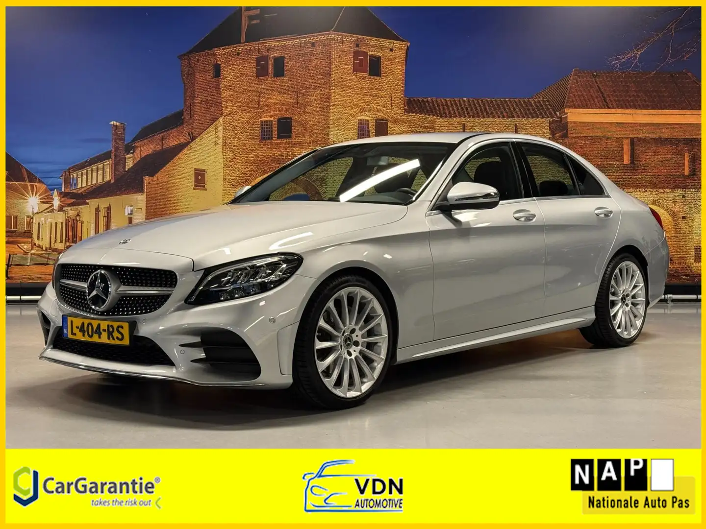 Mercedes-Benz C 200 Premium AMG Automaat LED Carplay Grigio - 1