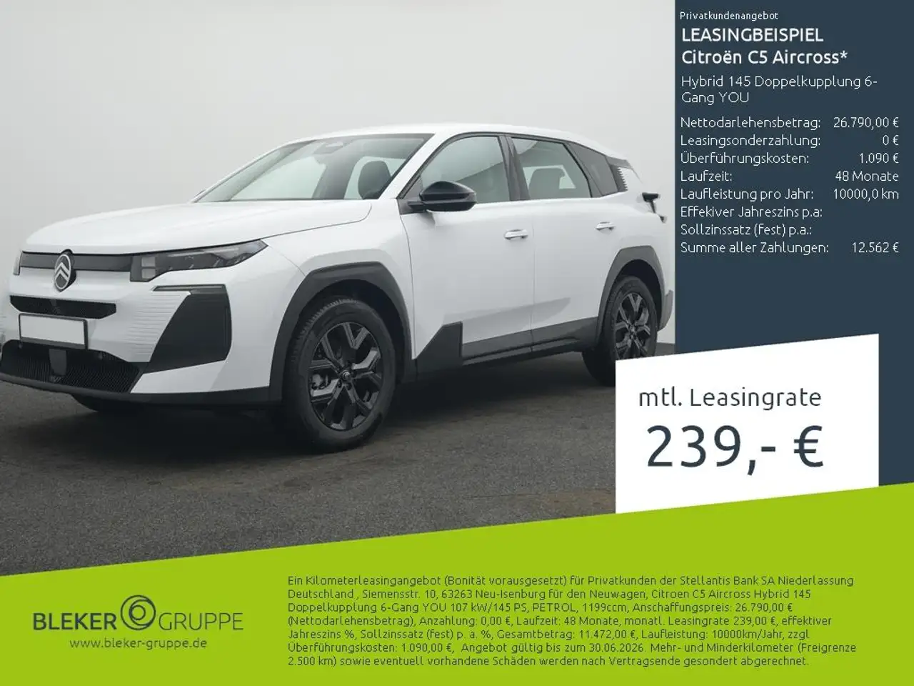 Citroën C5 Aircross 2026