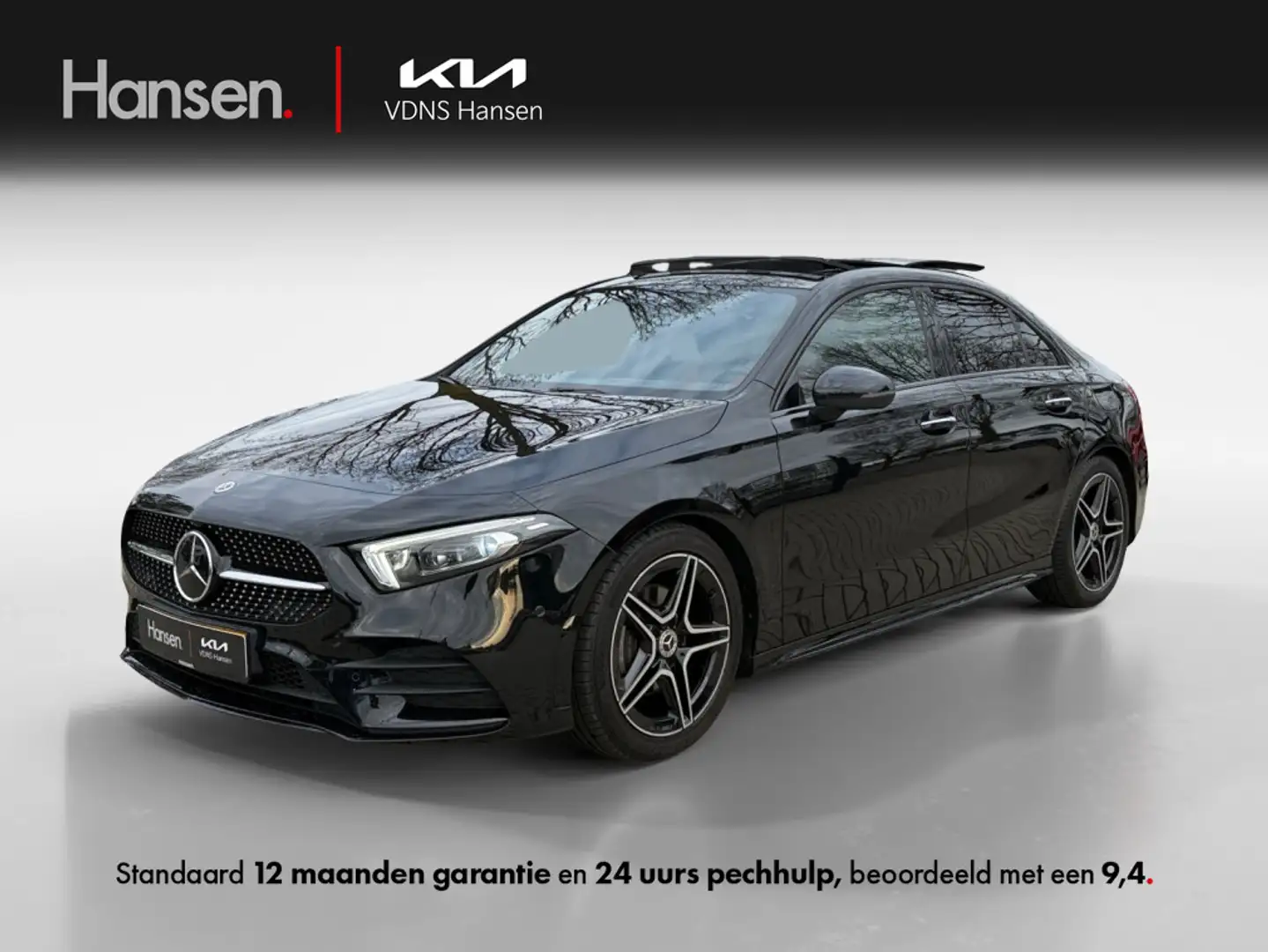 Mercedes-Benz A 180 AMG Line I Panoramadak I Leder I Widescreen Zwart - 1