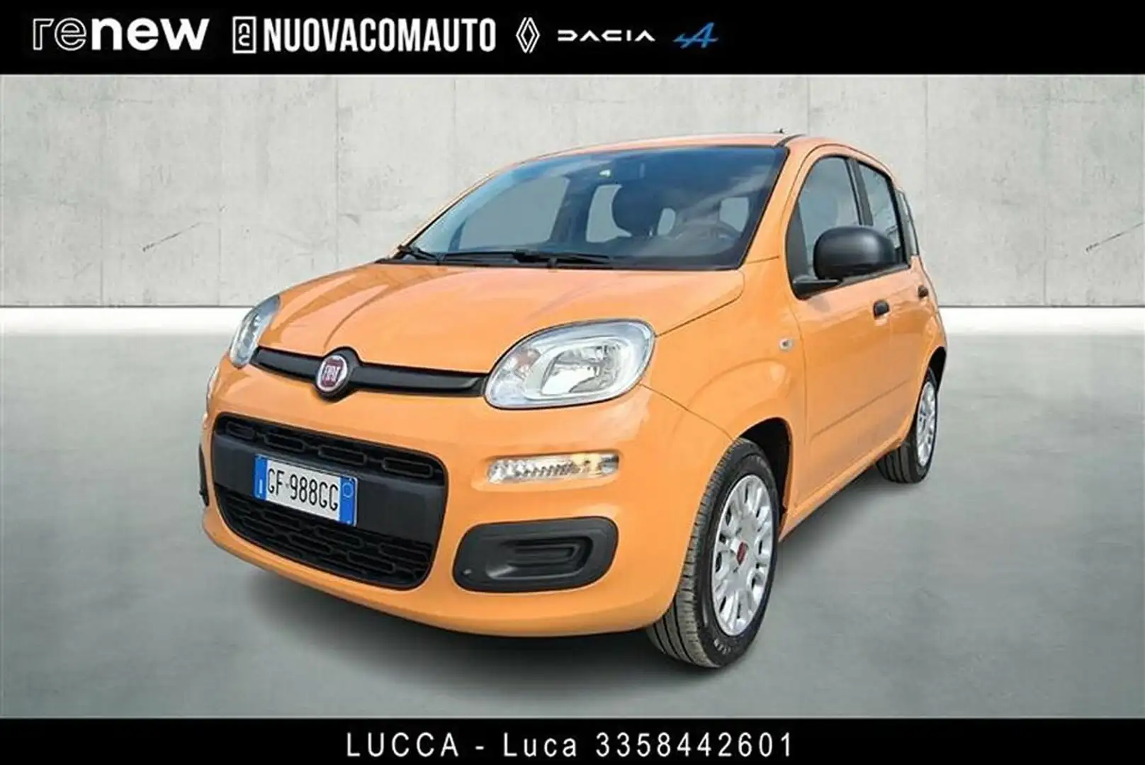Fiat Panda 1.0 hybrid City Cross s&s 70cv 5p.ti Arancione - 1