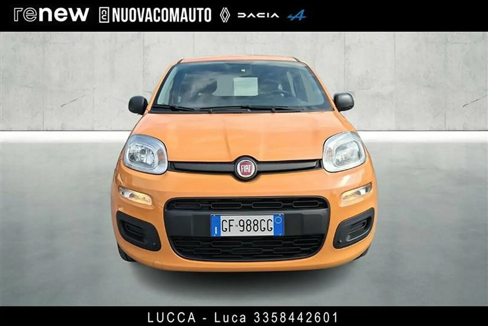 Fiat Panda 1.0 hybrid City Cross s&s 70cv 5p.ti Arancione - 2