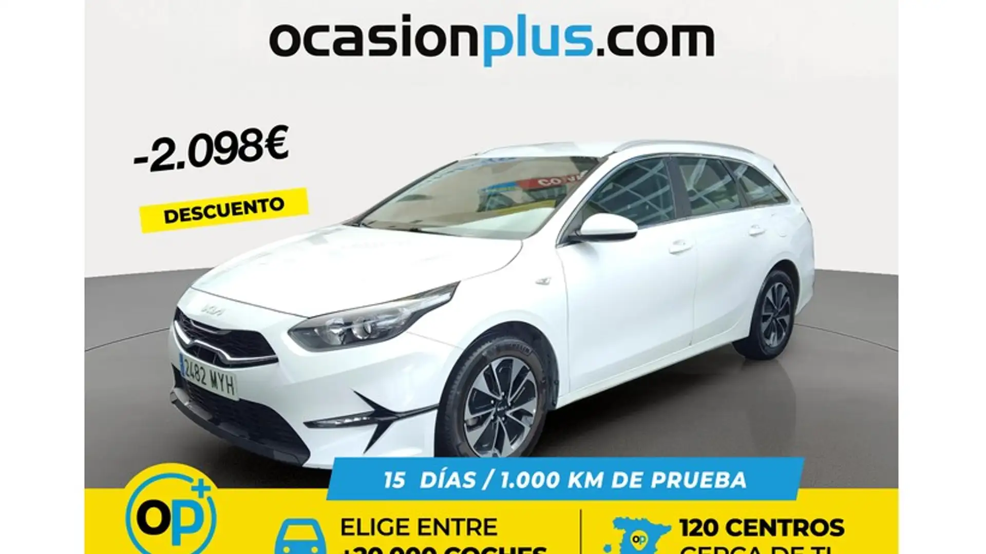 Kia Ceed / cee'd Tourer 1.0 T-GDi Drive 100 Blanco - 1