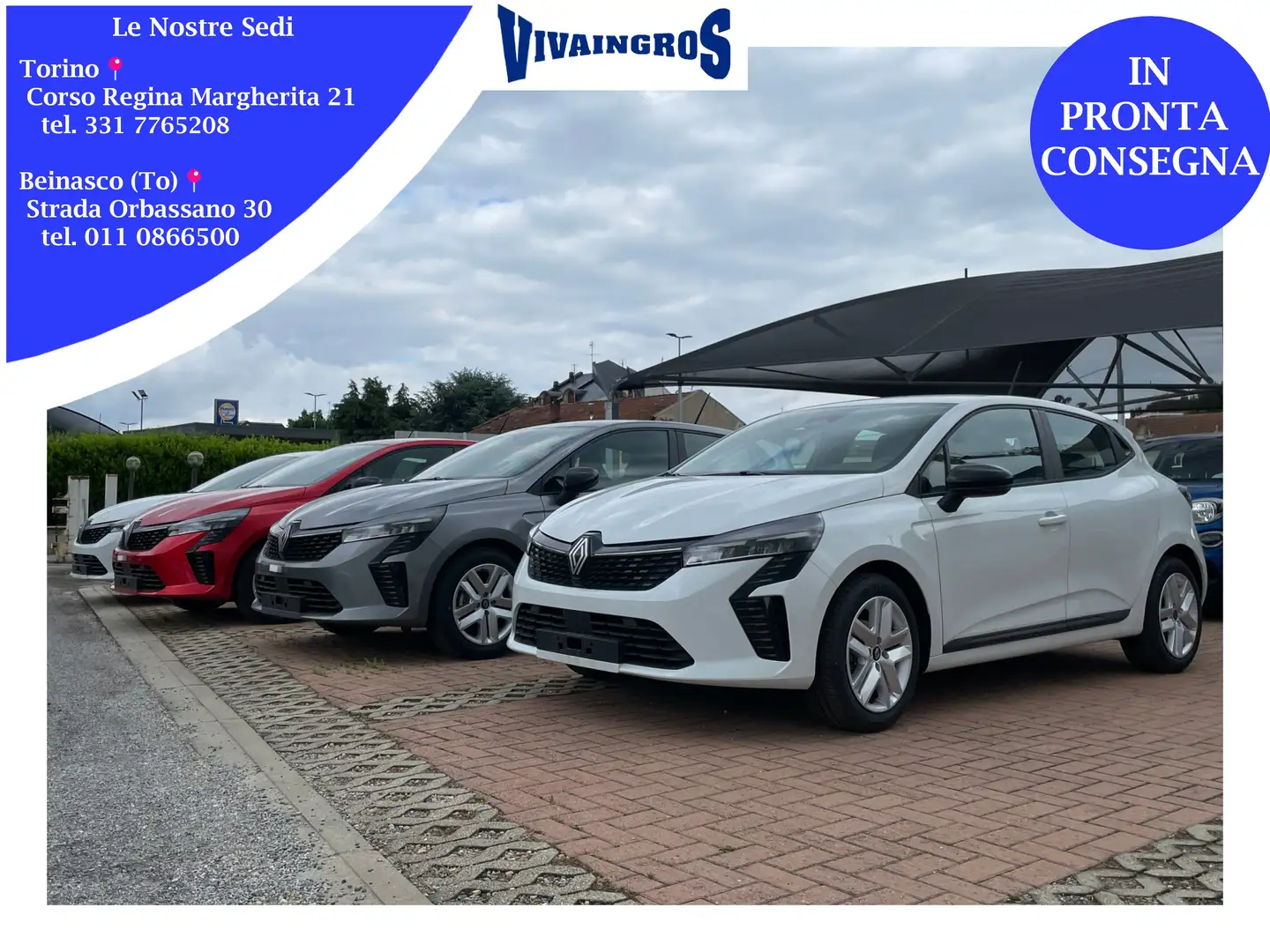 Renault Clio 1.0 Eco-g GPL Evolution 100CV - IN PRONTA CONSEGNA Grigio - 1