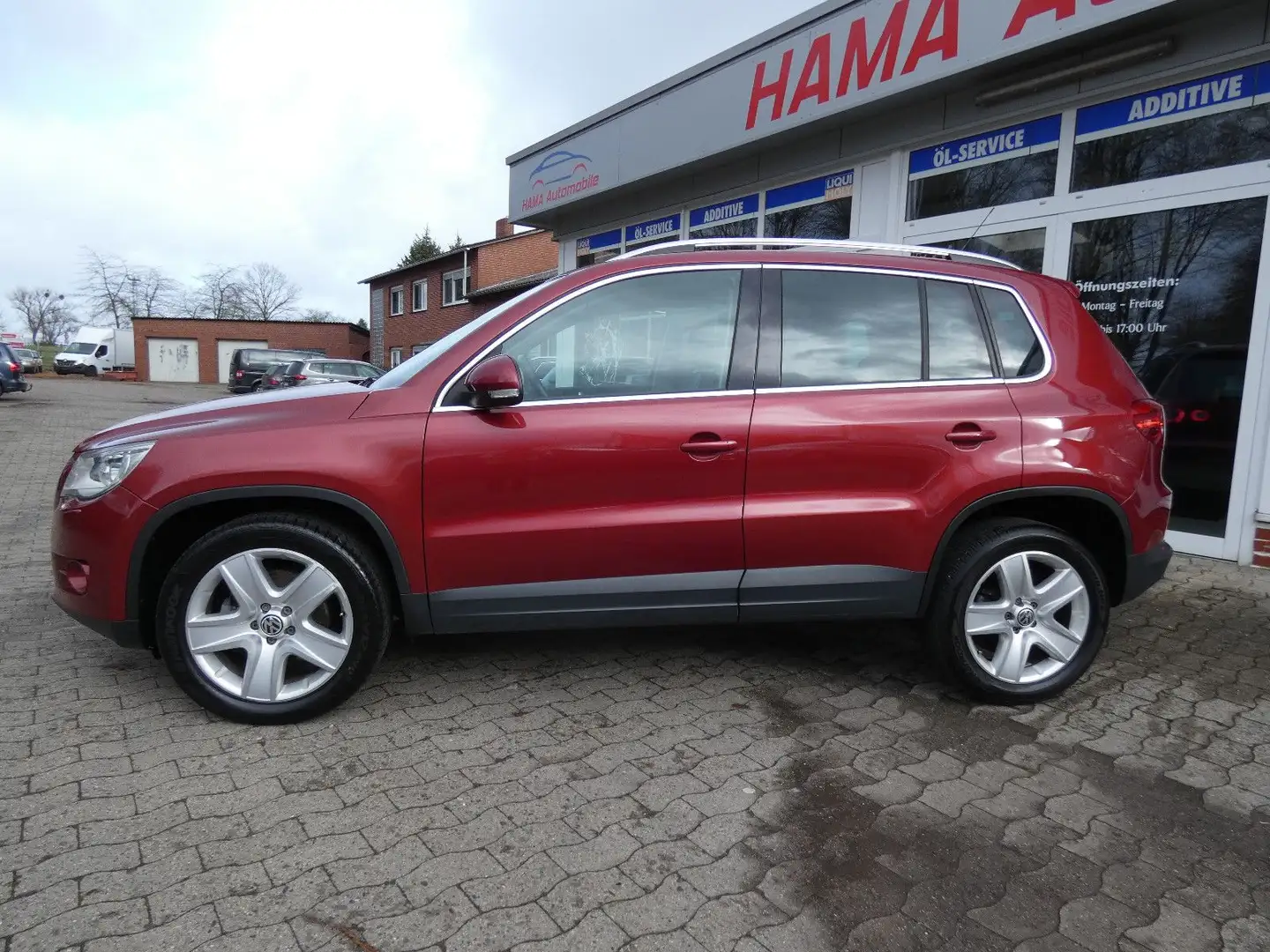 Volkswagen Tiguan 2.0 TDI S&S 4Motion *PANO*LEDER*NAVI*XEN* Roşu - 2