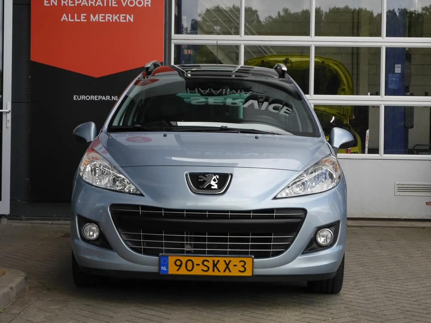 Peugeot 207 SW 1.6 VTi Allure | Panoramadak | Climate control Blauw - 2