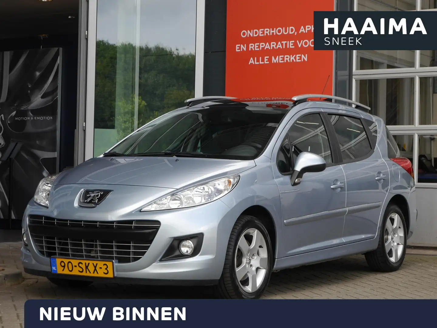 Peugeot 207 SW 1.6 VTi Allure | Panoramadak | Climate control Blauw - 1