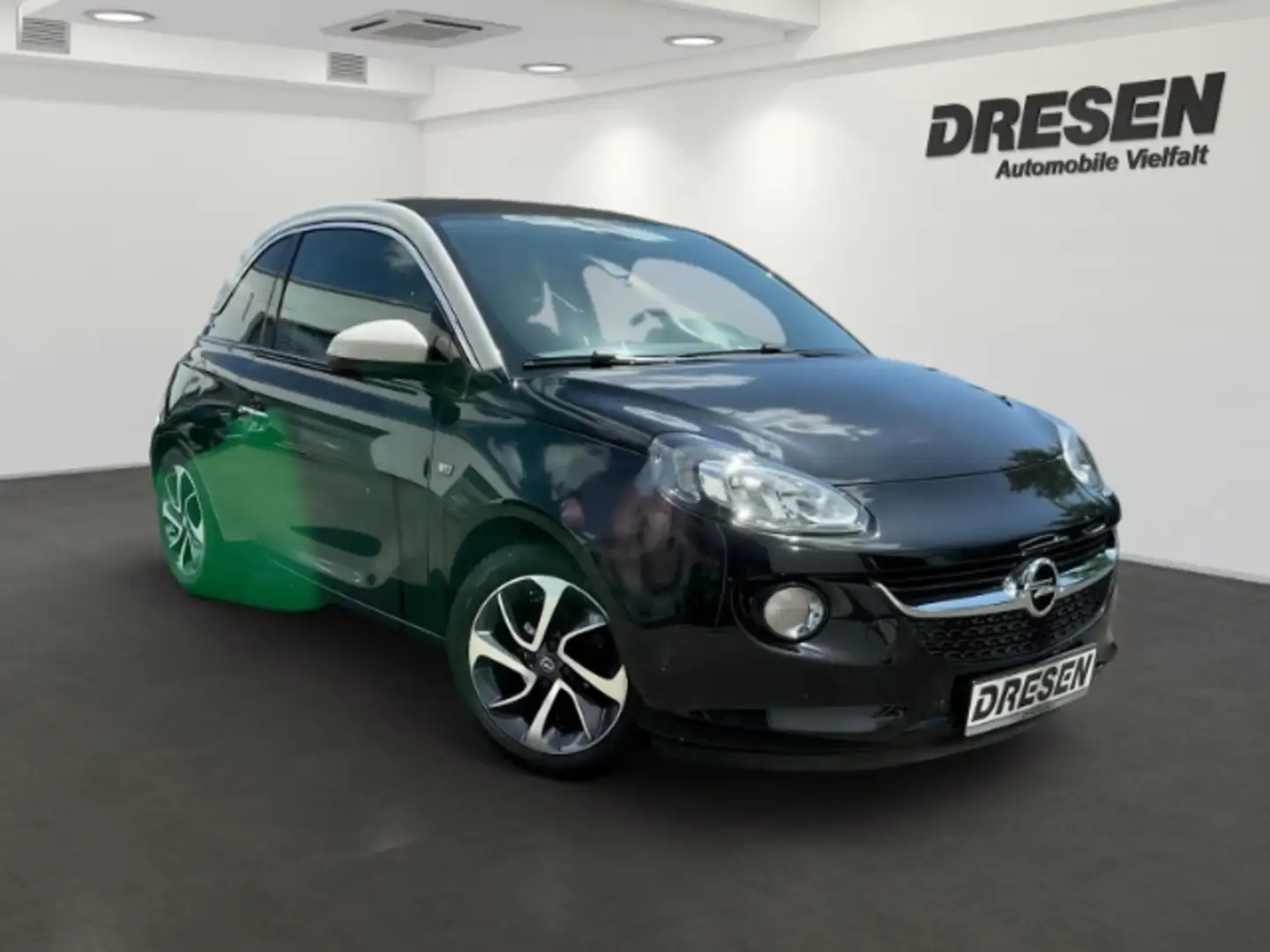 Opel Adam 1.4 Open Air FALTDACH LEDERLENKRAD SITZHEIZUNG Schwarz - 2