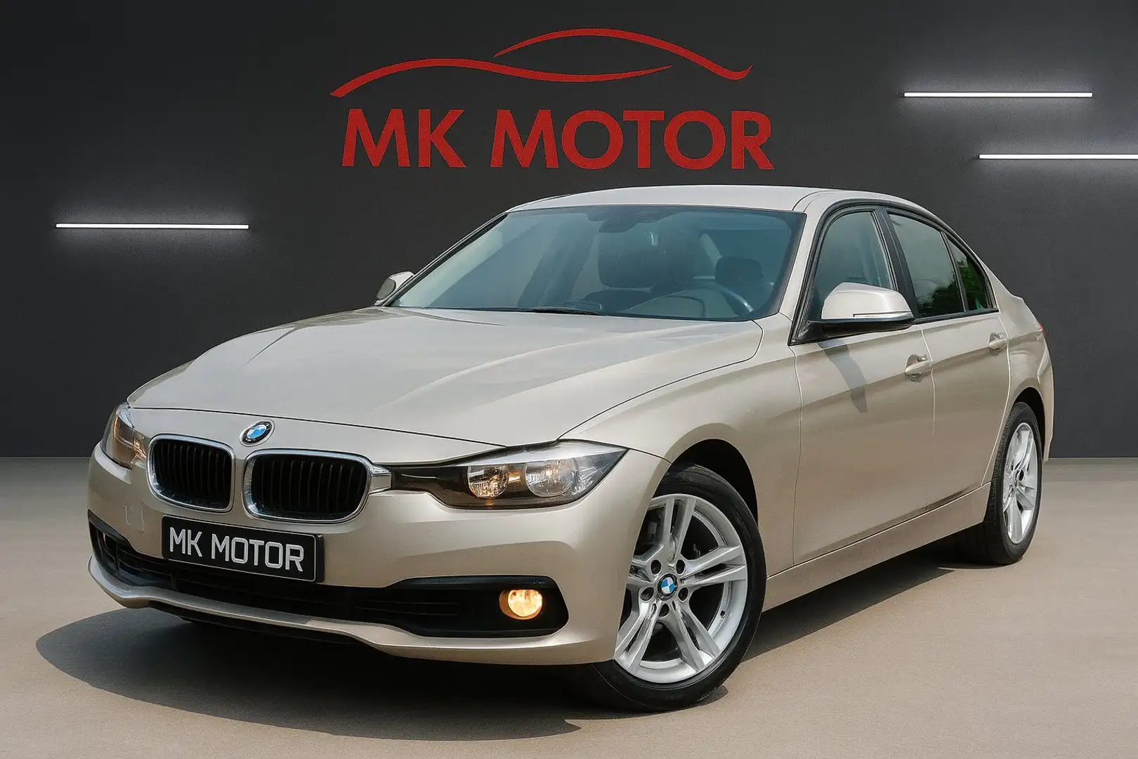 BMW 320 🟢320 ESSENCE 170CV - GPS - 1ER PROPRIETAIRE Beige - 1