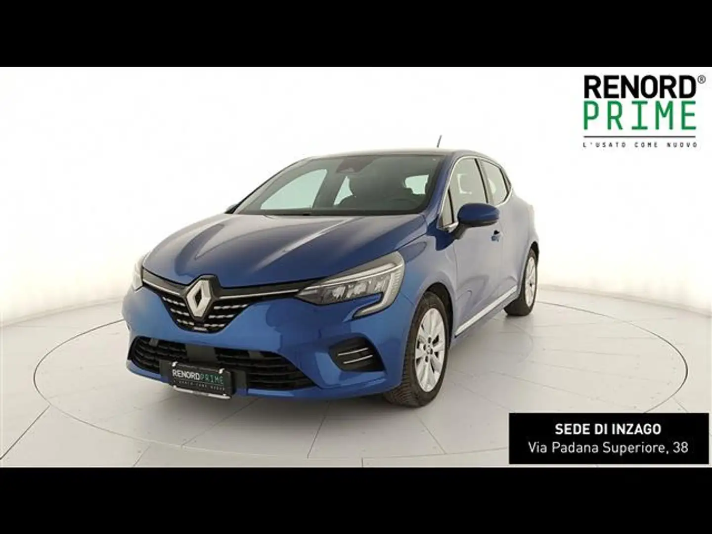 Renault Clio 1.6 E-Tech hybrid Intens 140cv auto my21 Blu/Azzurro - 1