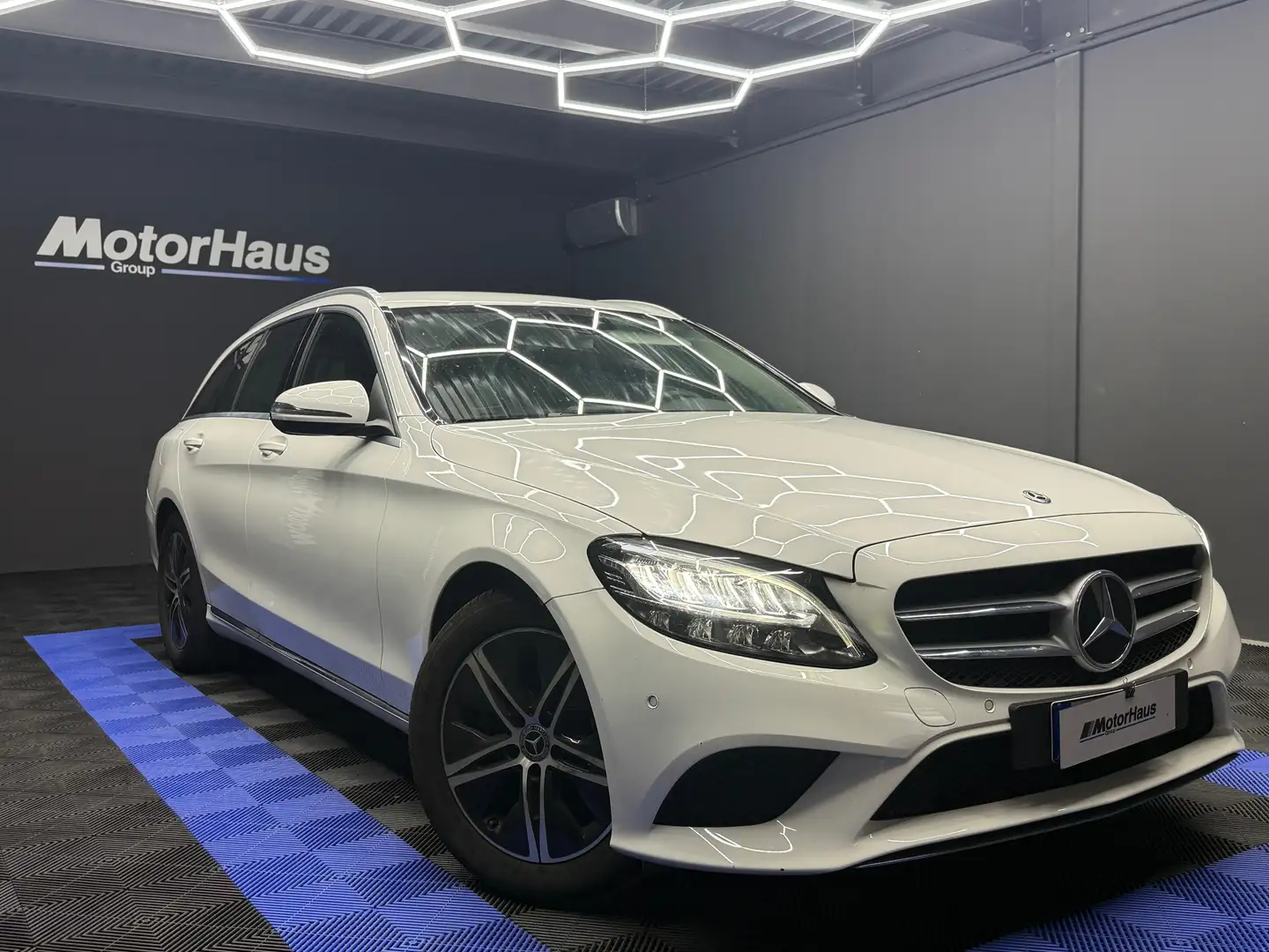 Mercedes-Benz C 200 d Premium auto Wit - 1