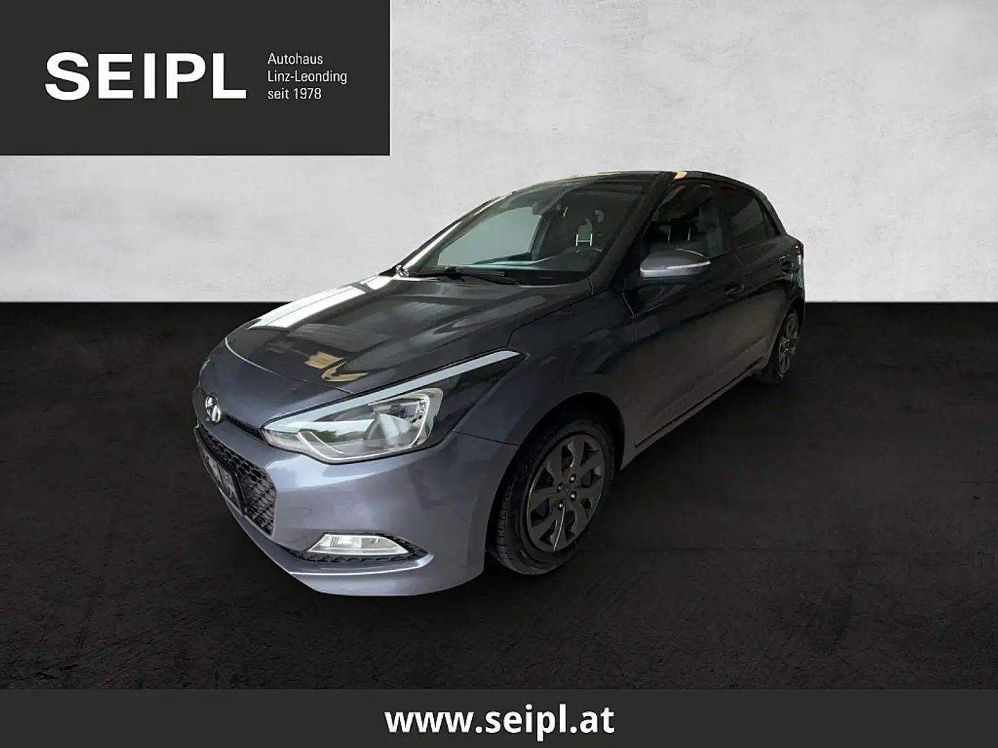 Hyundai i20 1,25 Level 3 Plus Schwarz - 1