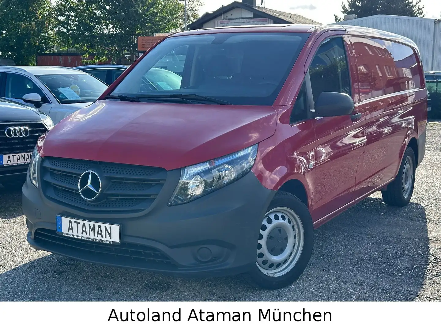 Mercedes-Benz Vito 119 4x4 lang Automatik /Klima/Tempo/AHK Rot - 1