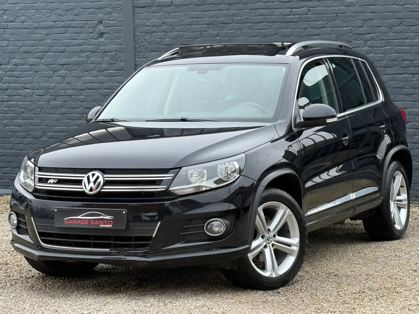 Volkswagen Tiguan Tiguan 2.0 CR TDi R-LINE /Navi/Cuir/Pano/Pdc/M-E/ Noir - 1