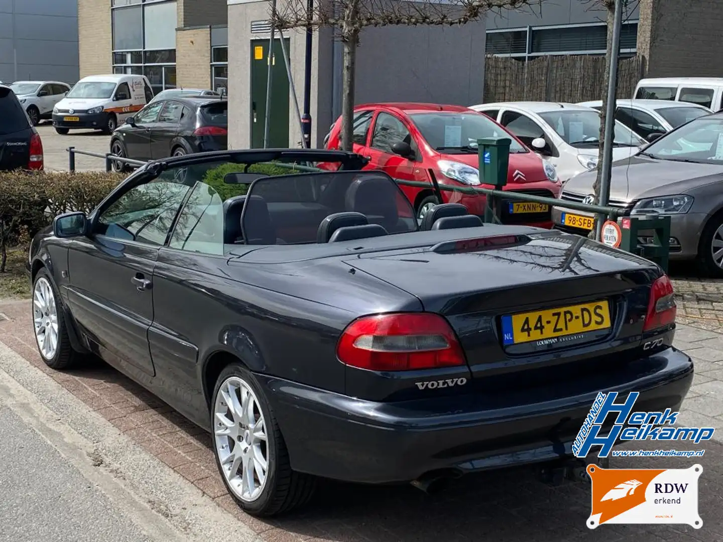 Volvo C70 Convertible 2.0T *CABRIO|AIRCO/ LEER -YOUNGTIMER- siva - 2