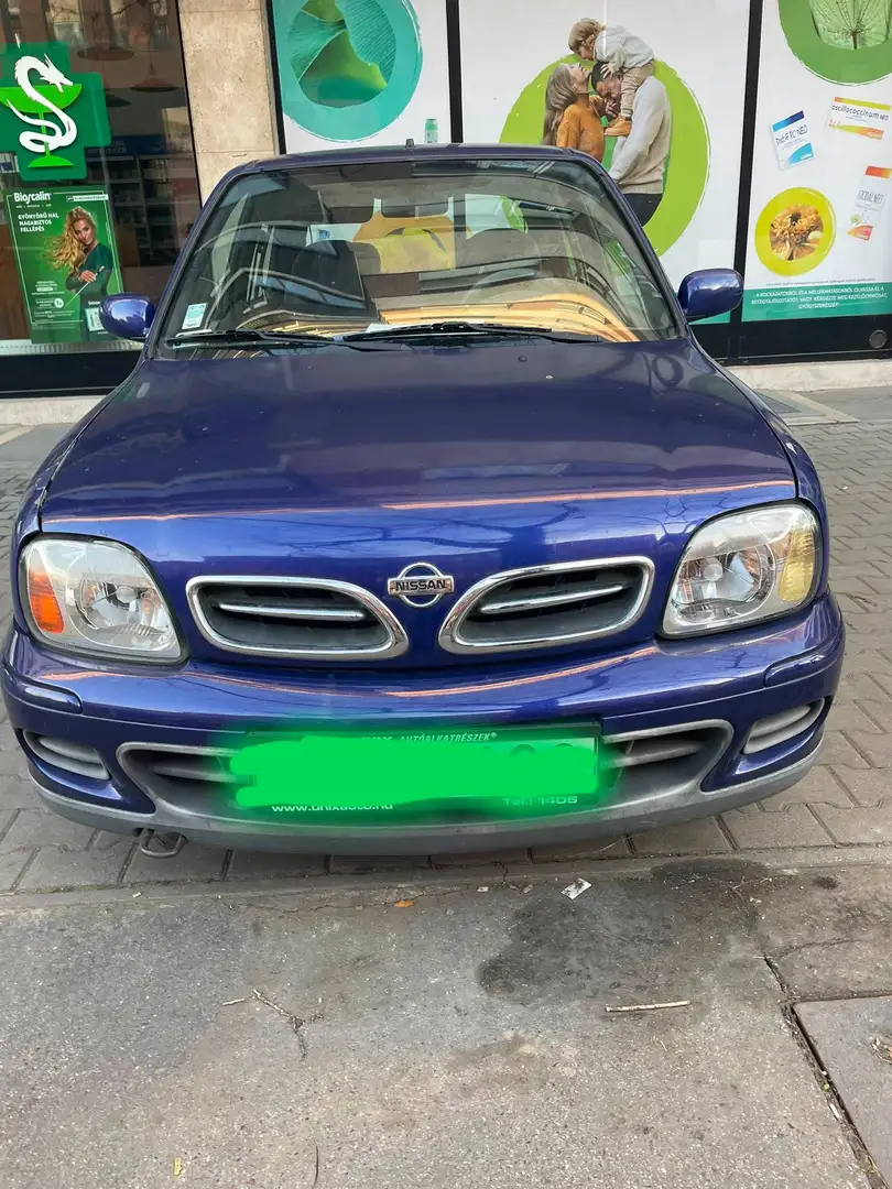 Nissan Micra Micra 1,0 Sun Blau - 2