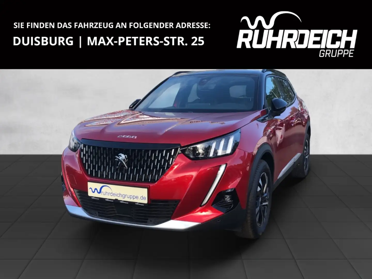 Peugeot 2008 GT 1.5 BlueHDi 130  NAVI+SITZHZG+PDC v/h+CAM+ Piros - 1