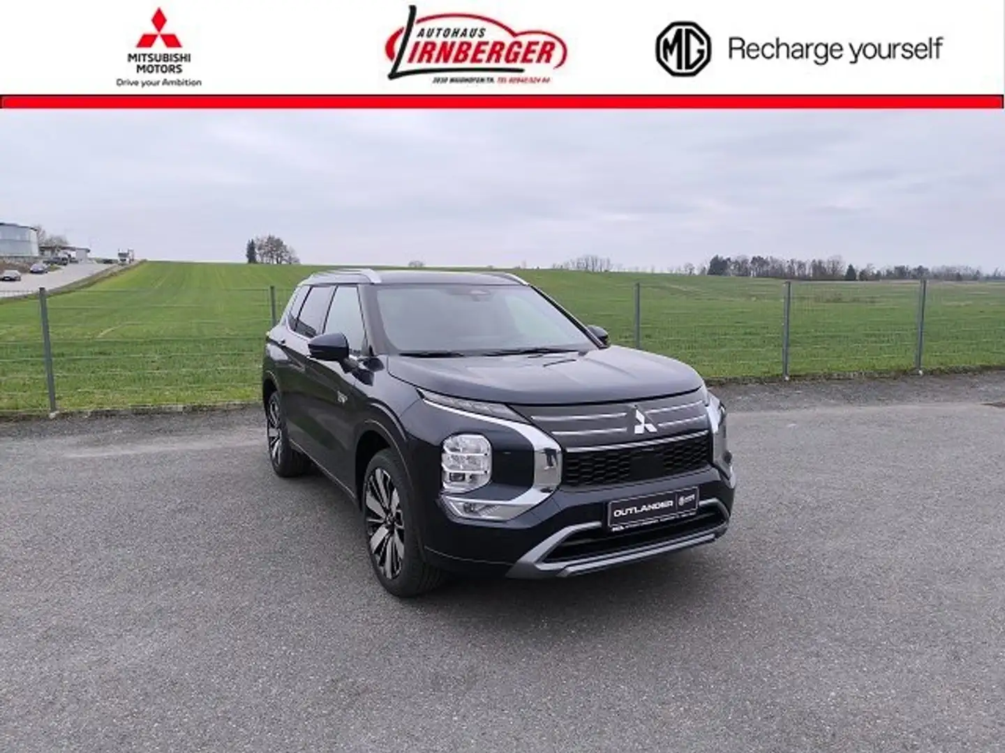 Mitsubishi Outlander PHEV 2,4 Diamond 4WD AT 26 Blau - 1