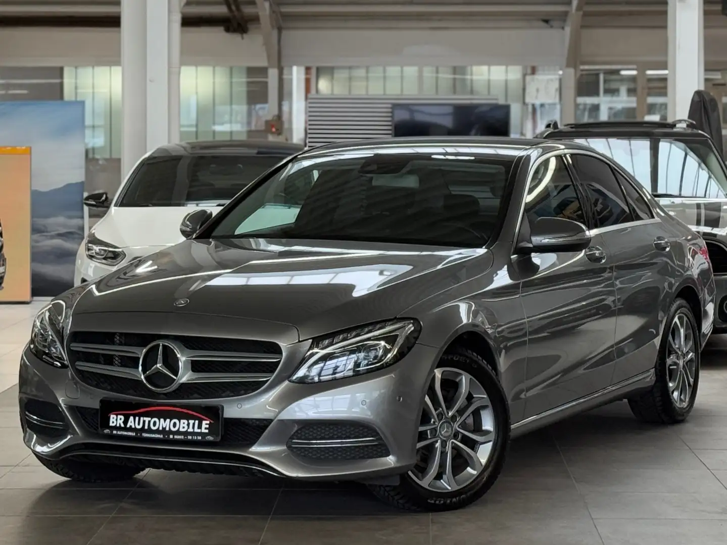Mercedes-Benz C 200 C 200 CGI*SR/WR-Alu*LED*SHZ*Tüv/Au neu* Gris - 1