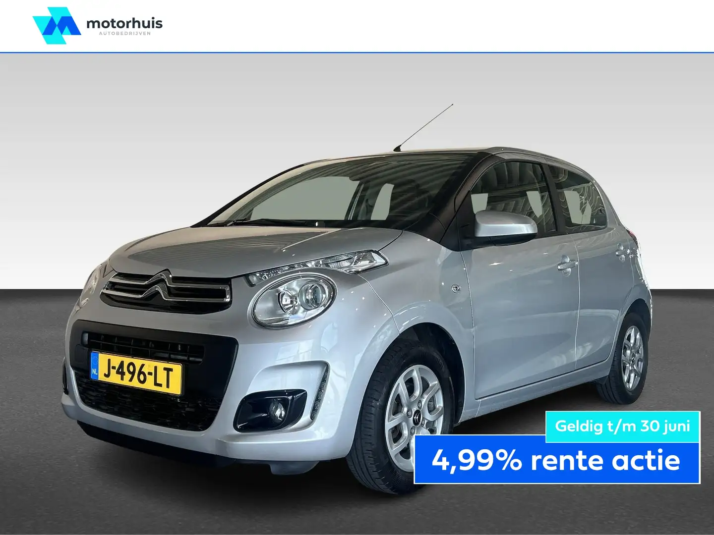 Citroen C1 1.0 VTi 72PK 5D Feel Grau - 1