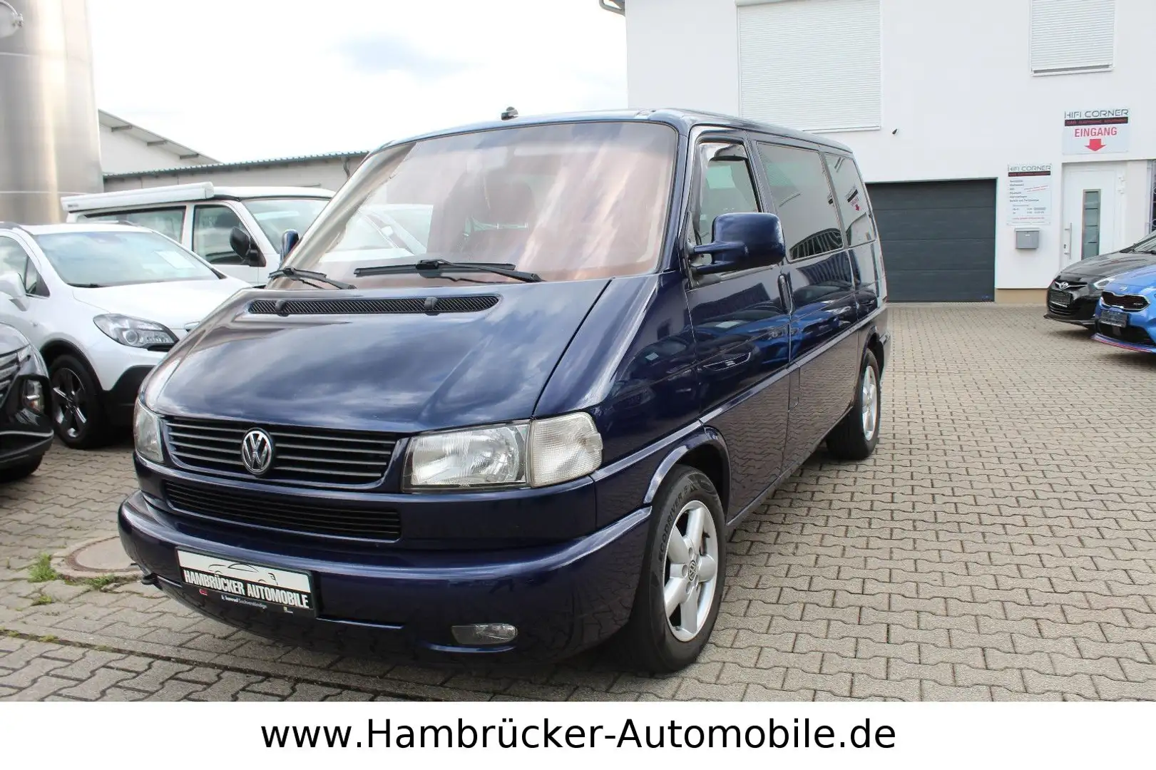 Volkswagen T4 Caravelle 2.5 TDI~Leder~7-Sitzer~Tempomat~Ahk Синий - 2