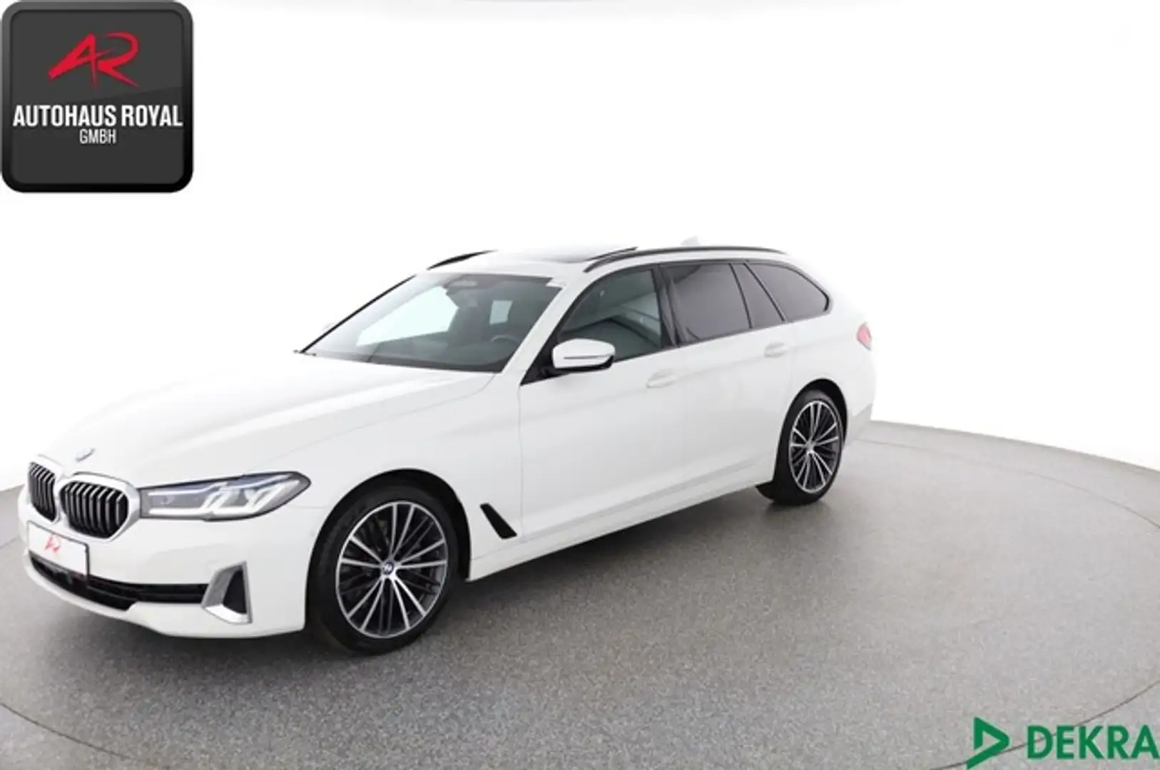 BMW 530 d T LUXURY LINE LASER,STANDHZ,KEYLESS,HUD,SH Weiß - 1