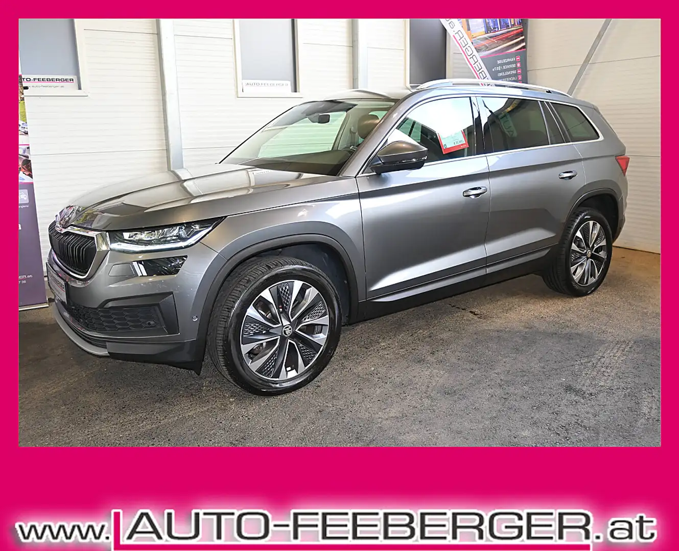 Skoda Kodiaq 2.0 TDI Sportline 4x4 DSG,AHK,ACC,Climatronic,M... Grau - 1