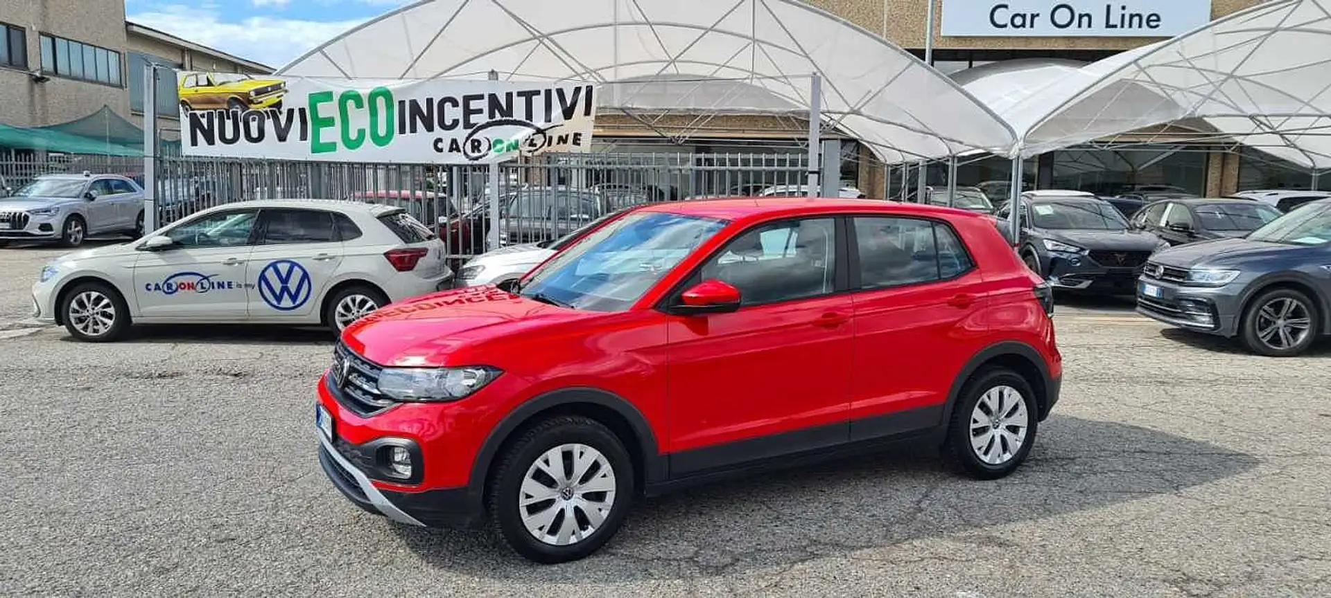 Volkswagen T-Cross 1.0 TSI Urban  'NO VINCOLI FINANZIARI' Rosso - 1