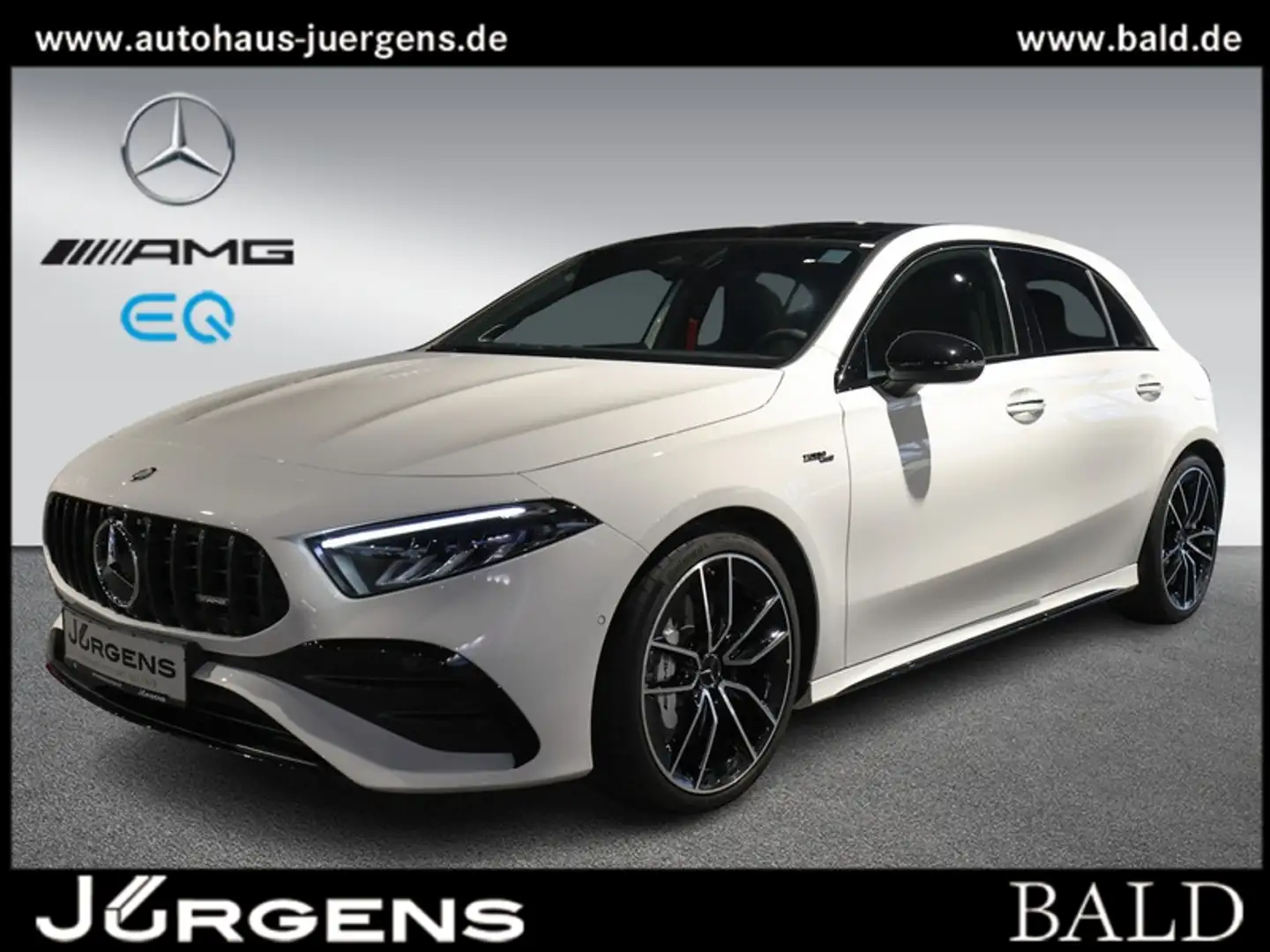 Mercedes-Benz A 35 AMG 4M Premium/Pano/Burm/Night/Distr/Cam/19 Bianco - 1