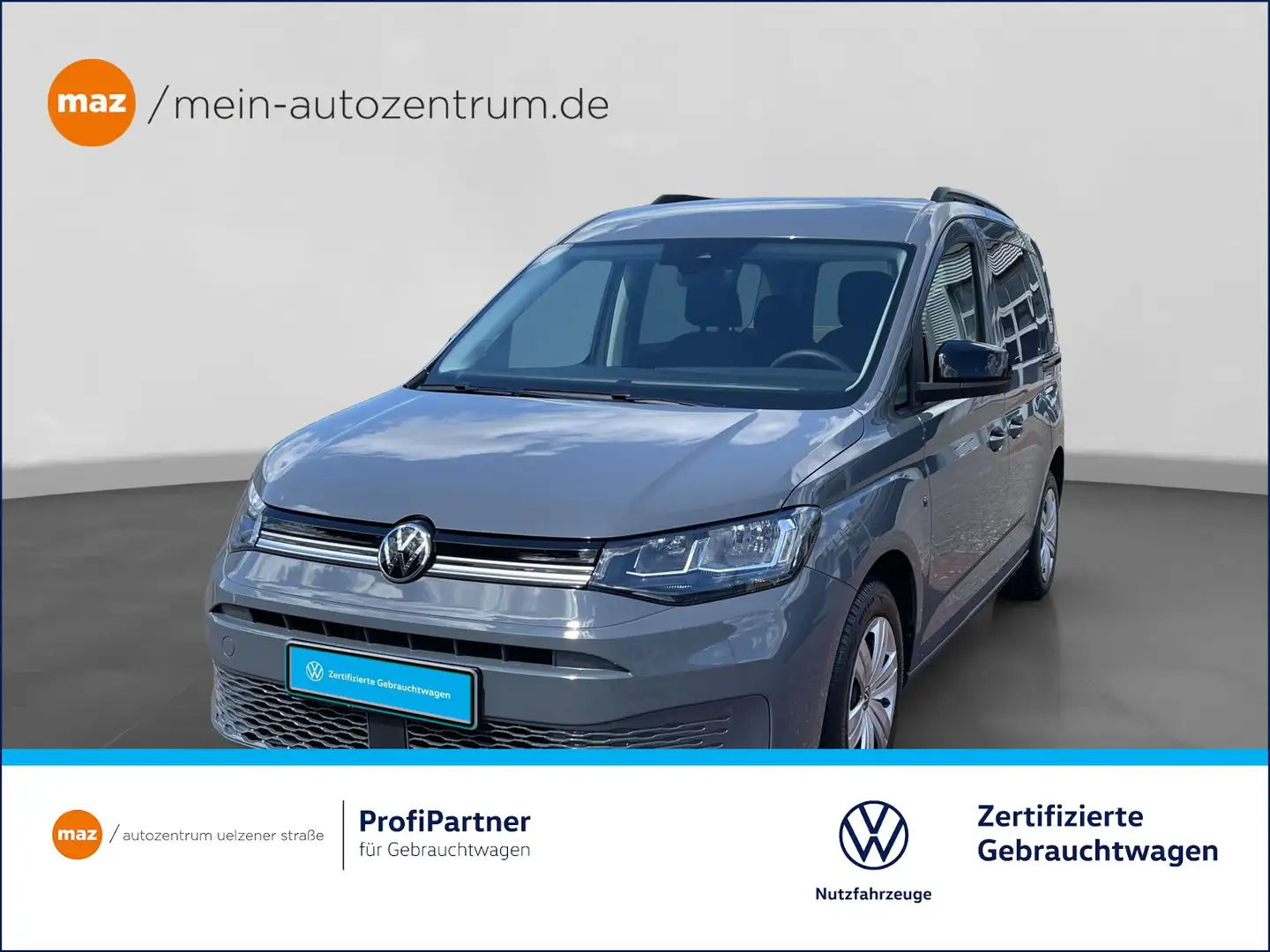 Volkswagen Caddy 2.0 TDI Life Alu Navi Sitzheizung Klima Temp Gris - 1