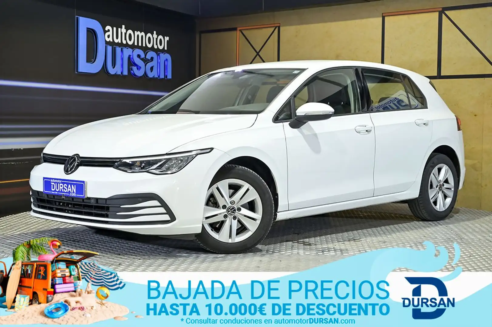 Volkswagen Golf 2.0TDI 85kW Blanc - 1