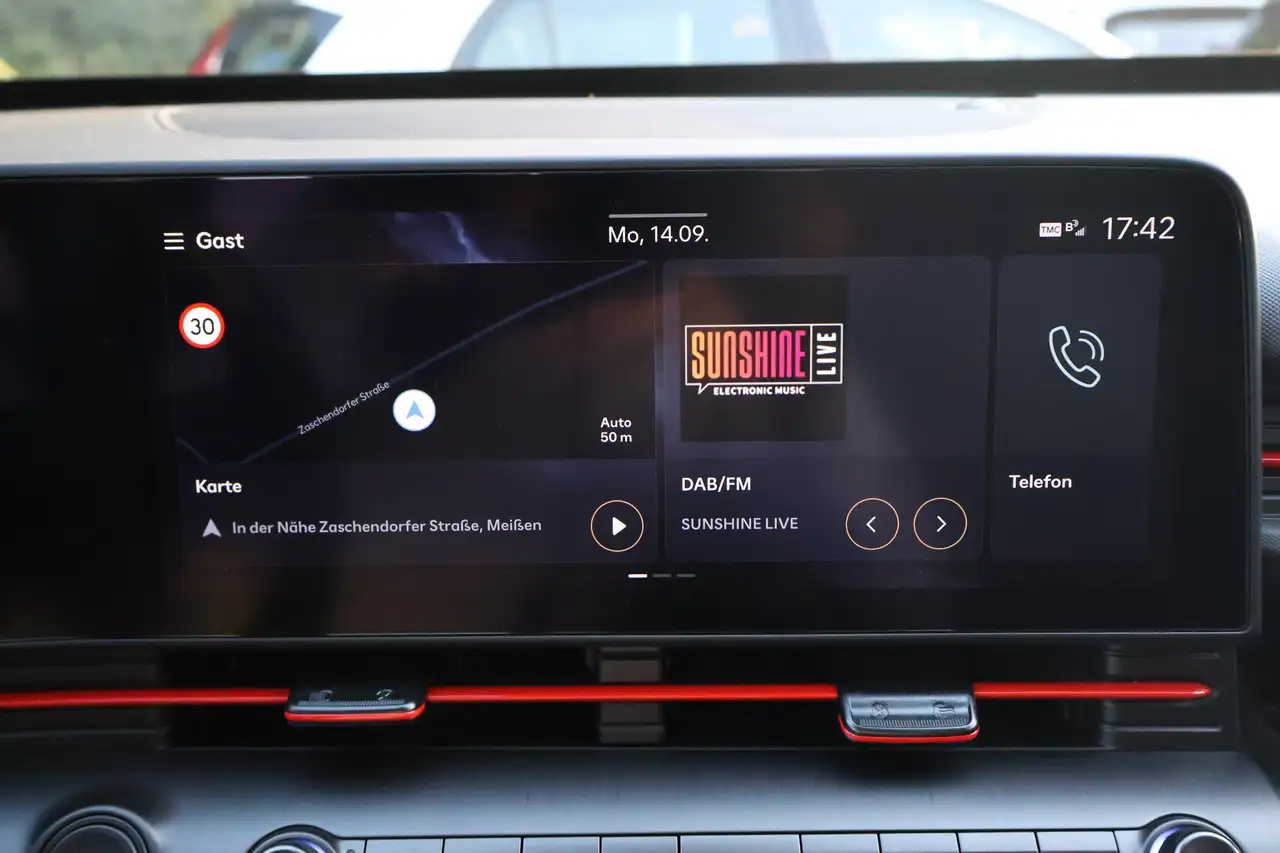 Hyundai Kona 1.6 T-GDI N Line 2WD LED Navi ACC Kamera, миниатюра 11